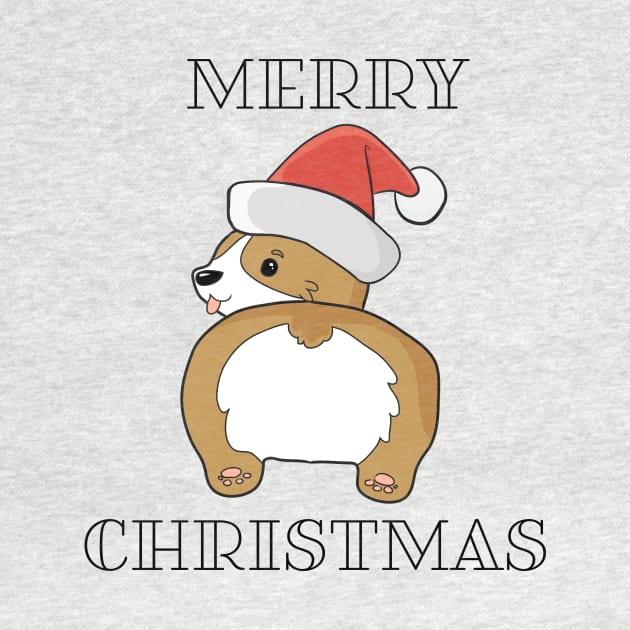 Merry Christmas Corgi by MasterConix